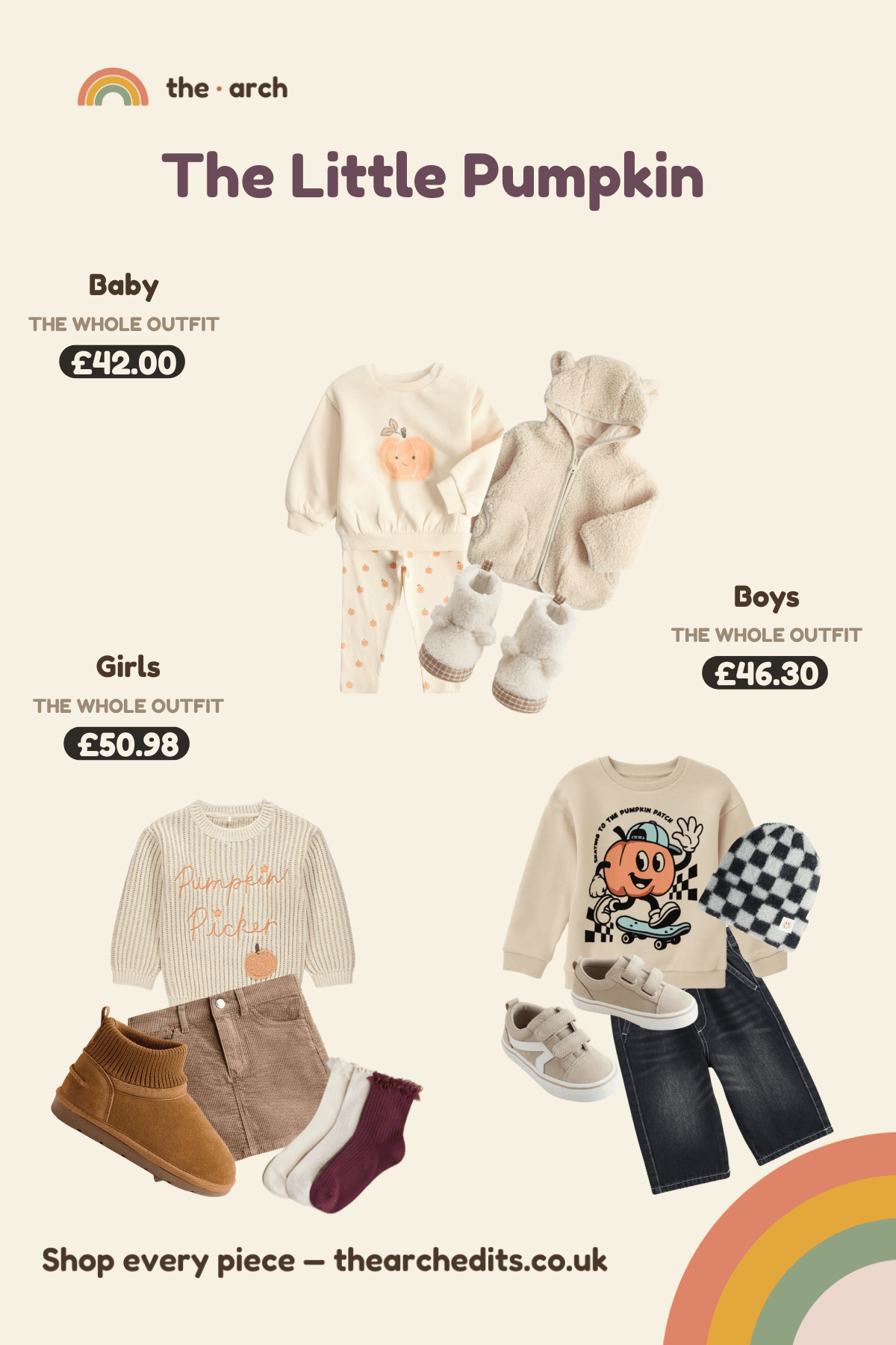 The Little Pumpkin mood board